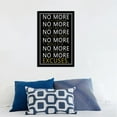 thumbnail image 3 of No More Inspirational Poster for Office Motivational Wall Art Inspiring Canvas Prints Artwork Modern Home Decor Painting Pictures Stretched and Framed Ready to Hang [12''Wx 18''H], 3 of 7