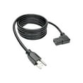 thumbnail image 2 of Tripp Lite 10ft Computer Power Cord (NEMA 5-15P to Right Angle IEC-320-C13), 2 of 4
