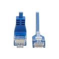thumbnail image 3 of Tripp Lite 1ft RJ-45 Cat6 Ethernet Angled UTP Slim Molded Cable N204S01BLUP, 3 of 5