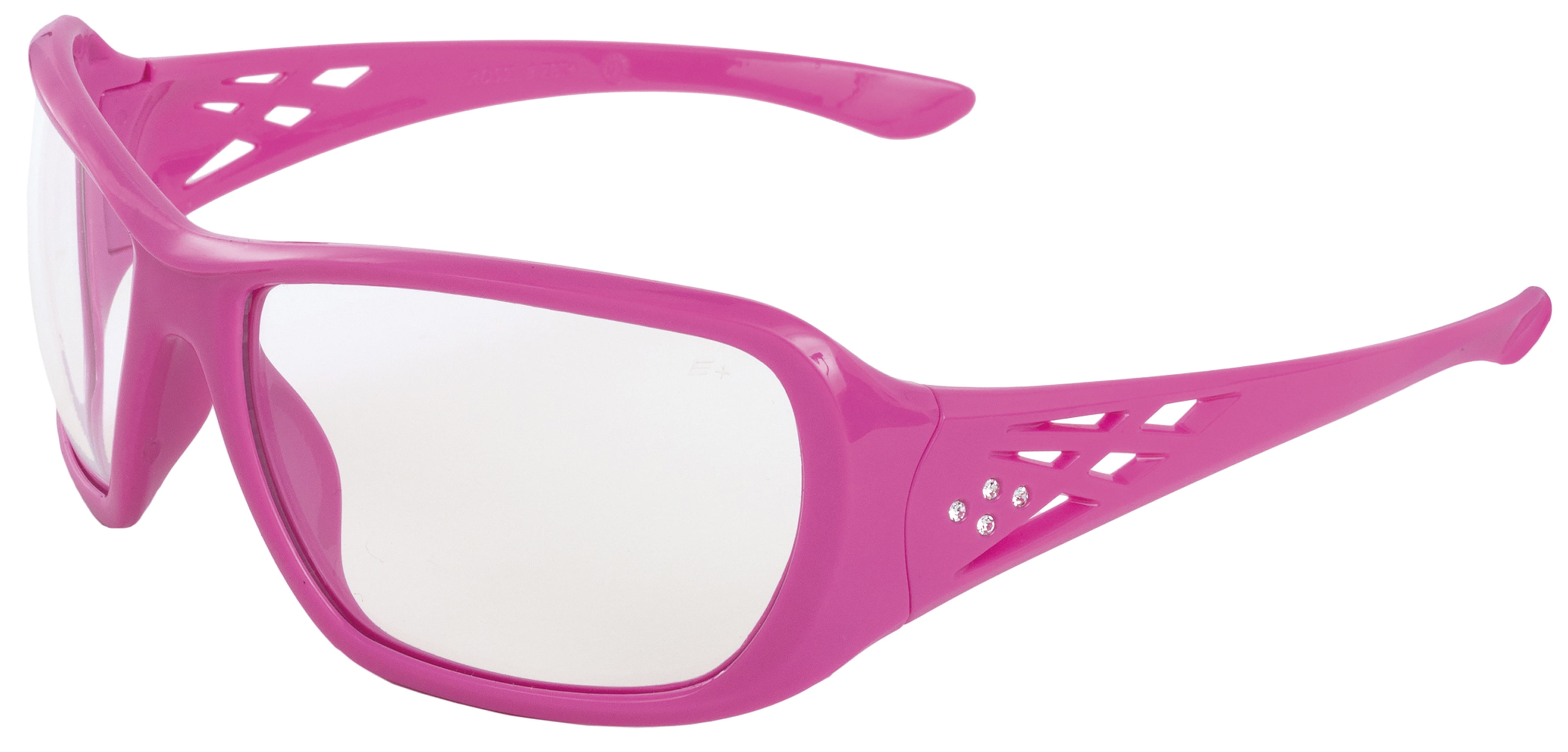 ERB Safety 17953 Rose Girl Power At Worktm Eye Protection Pink Frame Clear Lens