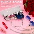 thumbnail image 6 of Clutch Purse Evening Bag Women Rhinestone Glitter Handbag Double Sided with Chain Crossbody Purse Shoulder for Wedding Party, 6 of 7
