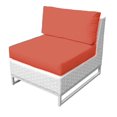 thumbnail image 1 of TKC Miami Armless Patio Chair in Orange, 1 of 1