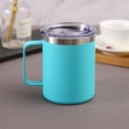 thumbnail image 3 of Termo para Café de Acero Inoxidable ShuxiuWang 340ml Taza Termica Frio y Caliente Portátil Vaso de Viaje verde, 3 of 5