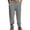 Gray, variant on GrmtClth Men Daily Vacation Corduroy Side Stripe Straight Trousers Elastic Drawstring Waist Baggy American Retro Casual Walking Pants Khaki L
