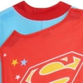 thumbnail image 5 of DC Comics Justice League Supergirl Toddler Girls Zip Up Pajama Coverall Toddler to Little Kid, 5 of 5