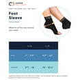 thumbnail image 4 of Copper Compression Foot Brace Compression Socks for Women and Men, 1 Pair, 4 of 8