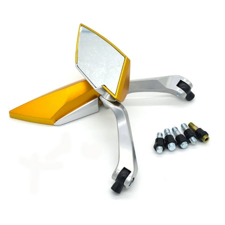 Qiilu Universal 8 Mm 10 Mm Motorcycle Scooter Aluminium Flame