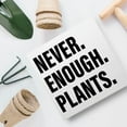 thumbnail image 5 of Zomyto 5"x5" Plant Lover Decor Wooden Box Sign,Plant Garden Gardening Desk Decoration Home Office Kitchen Decor,Never Enough Plants,Gardener Plant Lovers, 5 of 5