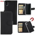 2 in 1 Detachable Leather Wallet Case For iPhone 13 12 11 Pro