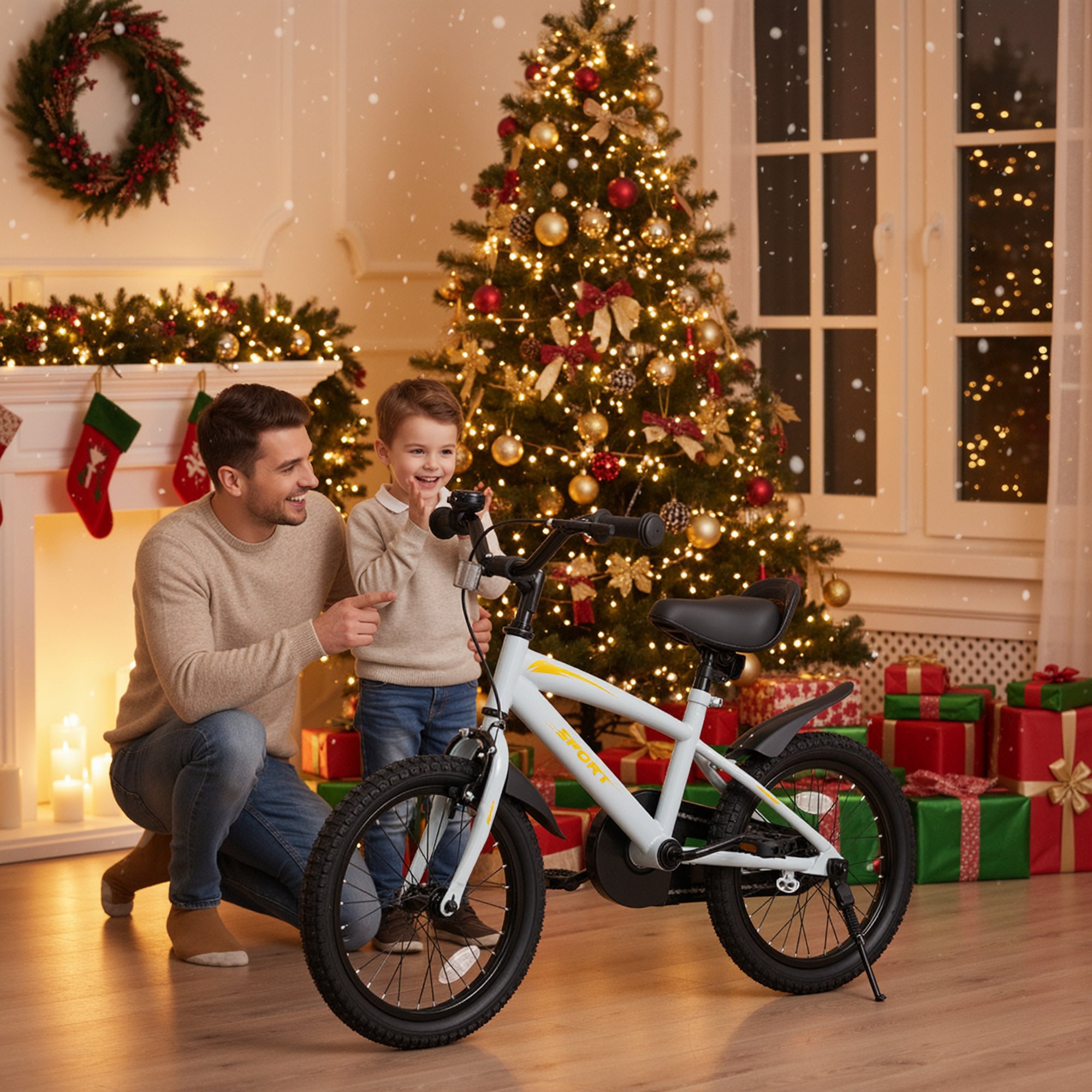 Naipo 16 Inch Kids Bike with Training Wheels photo 4
