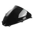 thumbnail image 2 of Motorcycle Windshield, PC Wind Screen, Easy To Install Wind Deflector Ndshield Visor Motorcycle Visor Fit For  GSXR 600/750 K6 2006-2007 Black,Transparent, 2 of 8