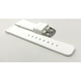 thumbnail image 3 of 22mm Silicone Watch Band Strap, Stainless Steel Buckle, 3 of 7