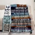 thumbnail image 2 of Uncle Fathers Day Blanket Gifts, Uncle Gifts for Men, Uncle Gifts from Niece Nephew, Great Gifts for Uncle, Best Uncle Ever Gifts for New Uncle, Uncle Birthday Blanket 50"x60", 2 of 5