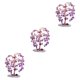 thumbnail image 1 of Bearachild Cristales Árbol del dinero Regalo único y reflexivo para los seres queridos Cristales curativos Piedras Árbol amatista Type1 NO1, 1 of 6