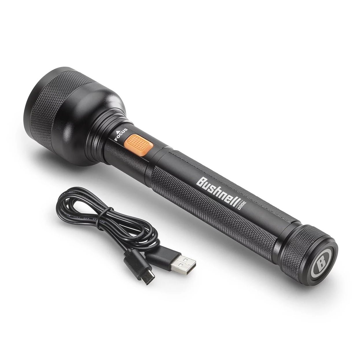 bushnell focusing rechargeable flashlight Bushnell 3000 Lumen Rechargeable Focusing Flashlight