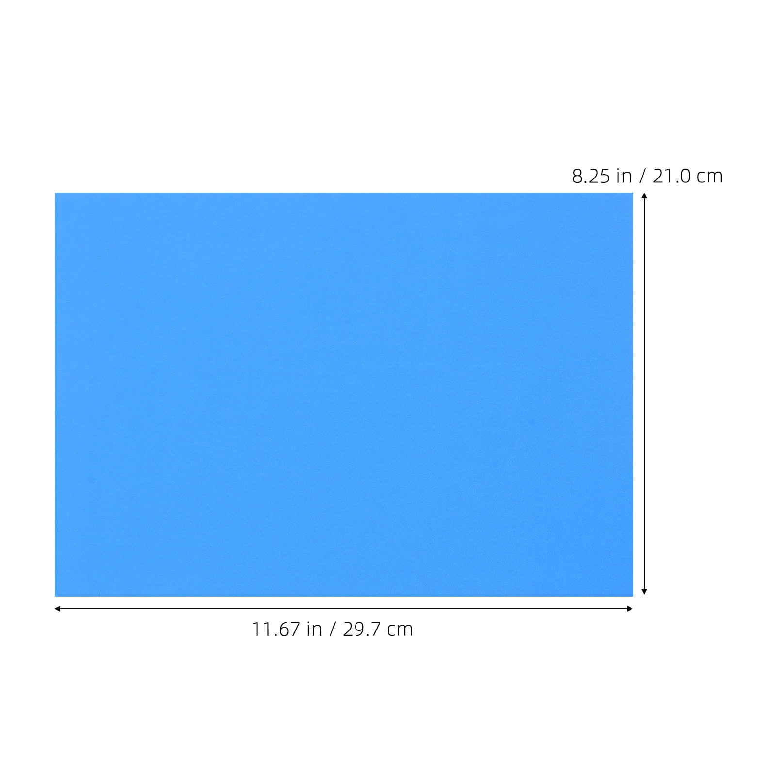 KAKOWELY Craft Cardstock Paper Rectangular Shape 250pcs