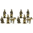 thumbnail image 6 of unbranded 2 Sets  Vintage Alloy Terracotta Warriors Statue Terracotta Warriors Figurine Decorations, 6 of 8