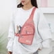 thumbnail image 1 of Bolso cruzado naranja para correr con correas ajustables y 2 bolsillos con cremallera para mujeres y hombres, bolso de hombro simple para deportes, bolsa de un solo hombro para entrenamiento, jogging,, 1 of 6