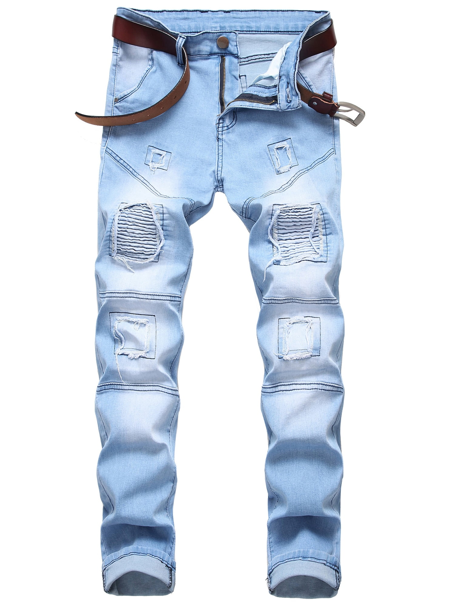 baggy biker jeans
