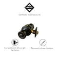 thumbnail image 3 of Design House 728725 Terrace 6 Way Latch Privacy Door Knob, Oil Rubbed Bronze, 3 of 5