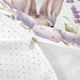 thumbnail image 4 of Erosebridal Kids Easter Rabbit Eggs Twin Bedding,Boys Girls Purple Flowers Duvet Cover Set,2pcs,No Comforter,Breathable Home Decor, 4 of 5