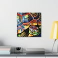 thumbnail image 6 of "Tortoise Shell Bloom" - Canvas, 6 of 25