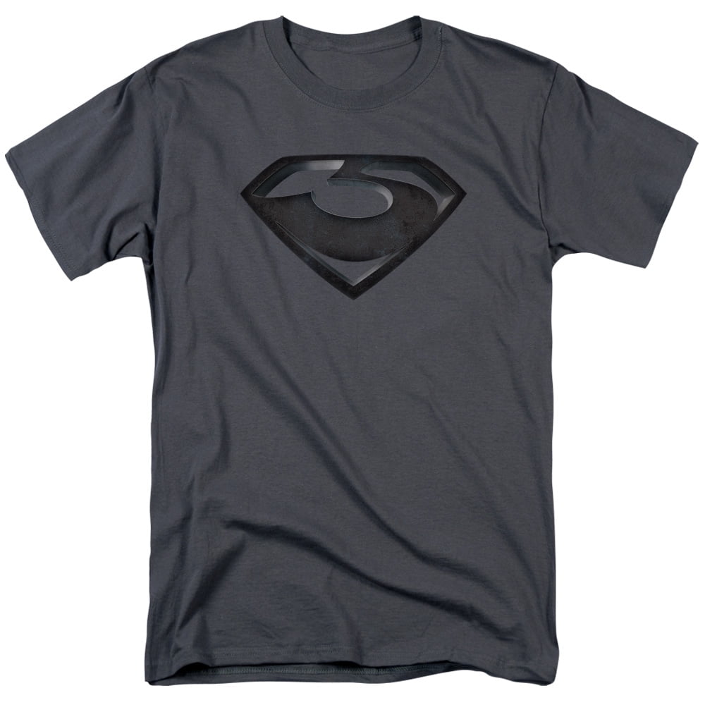 Sons of Gotham Superman Zod Logo Adult Ringer T Shirt S 