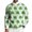 Cyan, variant on Mens St. Patrick's Day Pullover Crewneck Knit Sweaters with Clover Pattern Saint Patrick's Day Pullovers
