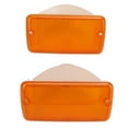 thumbnail image 4 of Carcasa de lámpara de señal de giro de estacionamiento cubierta de lámpara para parachoques delantero 55055020AE reemplazo para Jeep Wrangler TJ 1997 2006 amarillo, 4 of 12
