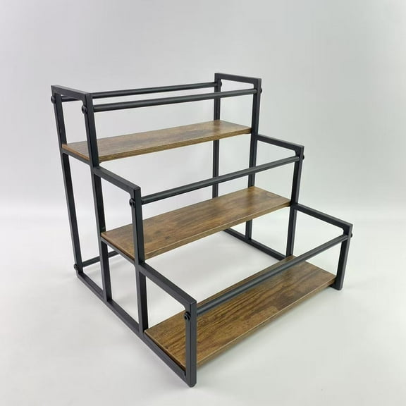 Slderzgu 3 levels countertop Bottle stands, Suitable for storage in bars and homes, used for flavoring syrup and wine