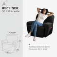 thumbnail image 4 of Housse pour mobilier inclinable Pixel de Mainstays, 4 of 7