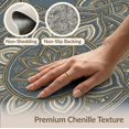 thumbnail image 6 of ODIKA Pvc Bottom Symmetrical Motif Decorative Splicing Furnishing Shenzhen for Master Suite, California King, Under Bed, Foldable Easy Care, 6 of 7