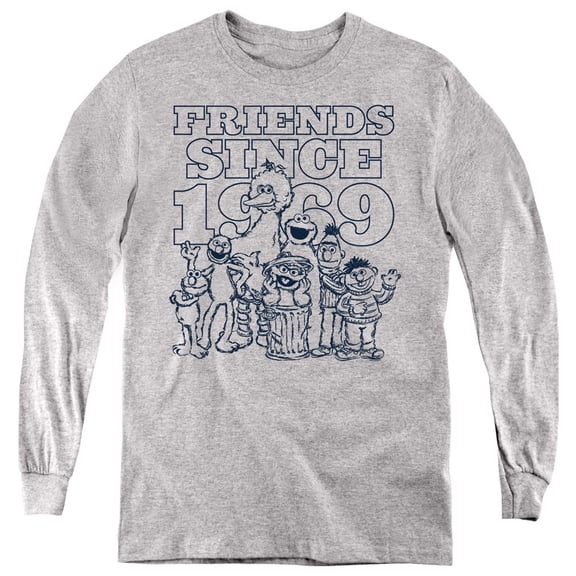 Sesame Street - Friends Since - Youth Long Sleeve Shirt - Large