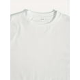 thumbnail image 6 of Men's "I Am Careful with Who I Trust" Graphic Cotton T-Shirt - White Casual Summer Round Neck Short Sleeve Tee, Comfortable & Versatile Streetwear Gift for Men, PLUS SIZE, 6 of 8