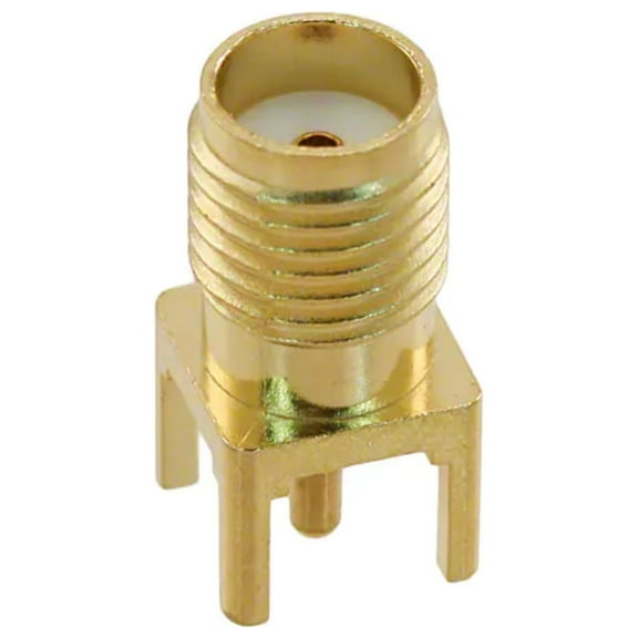 Pack of 5 5-1814832-1 CONNECTORS SMA JACK STR 50 OHM PCB