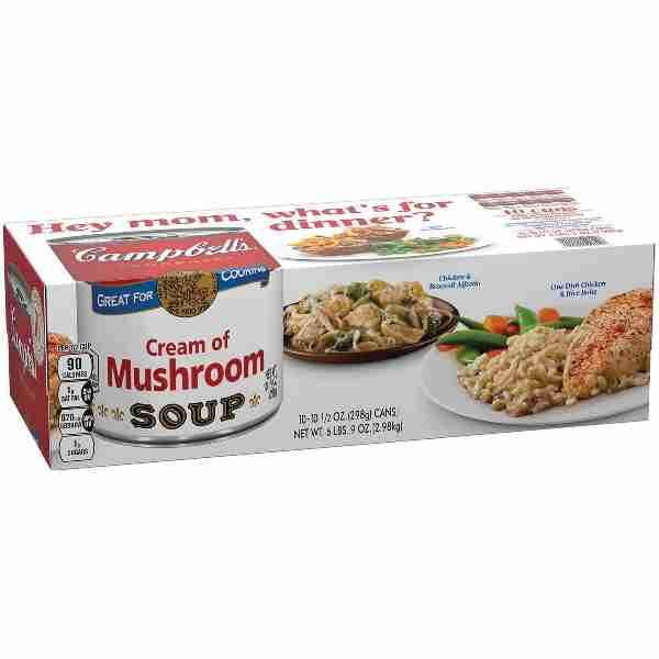 Campbell's Cream of Mushroom Soup (10.5 oz., 10 pk.)