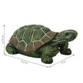 thumbnail image 3 of Sunnydaze Terrance the Tortoise Indoor/Outdoor Decorative Statue - 9", 3 of 9