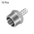 thumbnail image 3 of 10pcs Stainless Steel Barbed Fitting 3/4" to 3/8" Hose ID Hose Fitting, 3 of 7