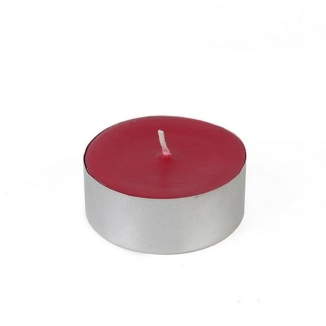 Mega Oversized Tealights, Red - 12 Piece per Box