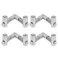 thumbnail image 1 of Profile Connector Set, Anchor Type Seamless 90 Degrees Slot Connectors Inner Connection 4Pcs  For Aluminium Profiles ANGGREK Profile Connector, 1 of 8