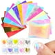 thumbnail image 1 of Aurora Ice Cube Nail Stickers Celofán Nail Sticker Mermaid Symphony Sticker Transparente Sin Pegamento Sweethay CE007410-02, 1 of 6