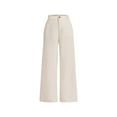 thumbnail image 5 of QUNYINEY Wide Leg Summer Pants for Women Vintage Corduroy Casual Trousers Loose with Pockets Women Chinos Pants, 5 of 5