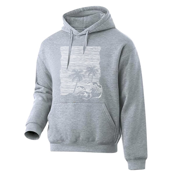 Gibobby Sudadera para Hombre Abrigo con Capucha Sudadera con Capucha para Hombre otoño casual sudadera Y2K(Gris,XG)