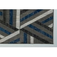 thumbnail image 3 of Beautiful Super Soft Modern Indoor Vincenza Collection Area Rug Carpet for Bedroom Living Room Dining Room in Dark Grey-Dark Blue, 7x10 (6'5" x 9'5", 200cm x 290cm), 3 of 6