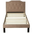 thumbnail image 2 of Poundex Bed, twin, Brown, 2 of 5