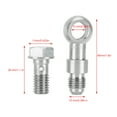thumbnail image 4 of Turbo Oil Feed Bolt Kit,  Oil Feed Line Kit Portable M10X1.5MM/4AN+1.8MM Universal  for Car Modification/retrofitting, 4 of 7