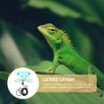 thumbnail image 4 of WHAMVOX 5Ud Reptile Adjustable Leash Azul De Cuero Para Y Cómodo De Mascotas Pequeñas, 4 of 5