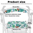 thumbnail image 6 of HELLHERO Monstera Leaves Walker Rollator Seat Back Cover Back Cover Waterproof for Outdoor Park Removable Comfortable, 6 of 7