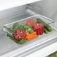 thumbnail image 2 of Contenedores herméticos para almacenar alimentos, organizadores para refrigerador con tapas, cajas de plástico transparente para despensa de cocina, para frutas, verduras y sobras., 2 of 6