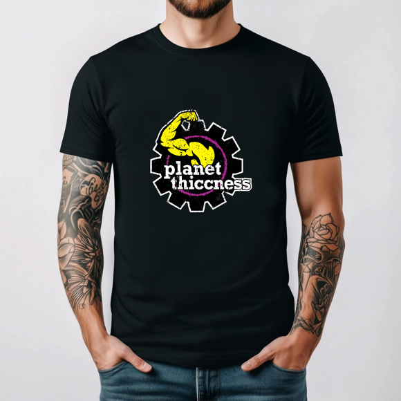T-Shirt Amusant d'Entraînement au Gym Muscle Flex, jusqu'à la Taille 3TG.